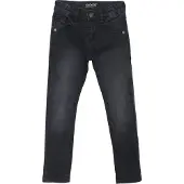 Minymo Jeans - Slim Fit - Grey Black - - 6 år (116) - Jeans