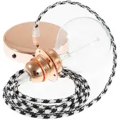 Creative Cables Rp04 50 Cm Hengelampe Pendel For Lampeskjerm