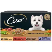 Cesar Multipack 8 Campesinas Våtfôr Til Hund 3x8x150g