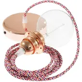 Creative Cables Rx00 Pixel 50 Cm Hengelampe Pendel For Lampeskjerm