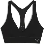 Puma SHAPELUXE Plunge Bra Women, Clothing, Black, L