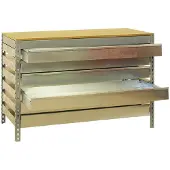 Simonwork (bancos De Trabajo) Bt5 6box Metallhylle 842x910x610 Mm