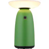Globo LED-bordlampe 36625, grønn, metall, 23 cm, dimbar