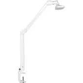MAUL LED-klemmelampe MAULwork, hvit, høyde 50 cm, dimbar