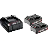 Metabo Startsett 18V 2 x 2,0 Ah med lader SC 30