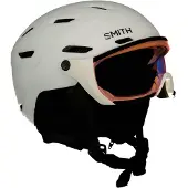 Smith Survey, Skihjelm med visir, Fotokromisk, Matte White