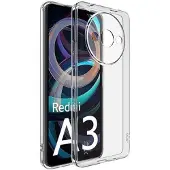 IMAK Xiaomi Redmi A3 UX-5 TPU-deksel - Gjennomsiktig