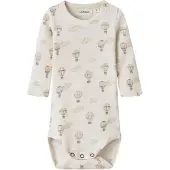 Lil´ Atelier Lil' Atelier Body I/e - Rib - NbnGavo - Turtledue/Air BALLONG - - 62 - Langermet Body