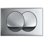 Geberit Betjeningsplade Delta Zero blankforkrom
