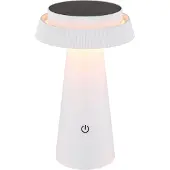 Globo LED-bordlampe 36624, hvit, oppladbart batteri, CCT, IP54, dimbar