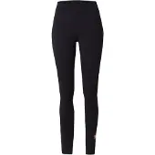 Puma ESS METALLIC Leggings Women, Clothing, Black/Metallic Gold, XXL