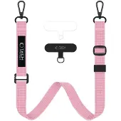 Tech-Protect C6S 2-i-1-Tau-crossbody-halsreim - babyrosa
