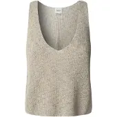 Pepe Jeans for woman. PL702307 Off-white Claire top (L), Casual, Synthetic, Sleeveless / Straps