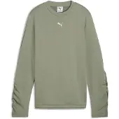 Puma Bowtique Crew Youth, Kids, Lux Army, 7-8Y