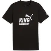 Puma Manchester City KING Logo Tee Men, Sport, Black, XXL