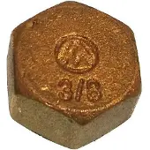 Goldenship F Messing Dekselplugg