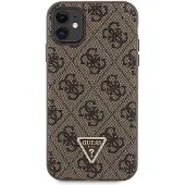 GUESS GUHCN61P4TDSCPW Veske til iPhone 11 / Xr - Brun Crossbody 4G Metal Logo