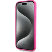 Karl Lagerfeld KLHMP15SSKHPPLF iPhone 15 6.1" fuchsia hardcase Silikon Karl Head Print MagSafe