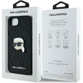Karl Lagerfeld Monogram Karl Head Pin iPhone 16e Etui - Svart