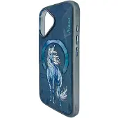 Nimmy Magnetic Fantasy Animal MagSafe-etui for iPhone 16 - Blå