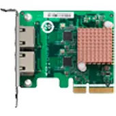Qnap QXG-2G2T-I225 - Nettverksadapter - PCIe 2.0 x2 lav profil - 2.5GBase-T x 2 - for QGD-1600, TS-1232, 1253, 251, 253, 432, 453, 653, 832, 853, h1283, h977, TVS-672, 872