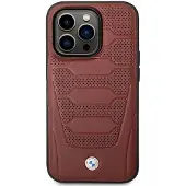 BMW Bmhmp14x22rpsr Iphone 14 Pro Max 6.7 Leather Seats Pattern Telefondeksel