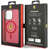 Ferrari FEHMP14XURKR iPhone 14 Pro Max 6,7" rød/rød hardcase Translucent Magsafe