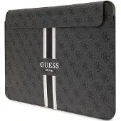 GUESS 4G Printed Stripes-deksel for en 16-tommers bærbar PC - svart
