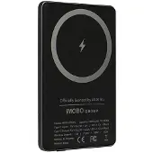 Audi Powerbank Big Logo MagSafe induktiv 15W 5000mAh - grå