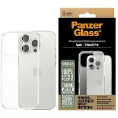 PanzerGlass HardCase - Baksidedeksel for mobiltelefon - polykarbonat, termoplast-polyuretan (TPU) - gjennomsiktig - for Apple iPhone 16 Pro