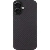 Tactical iPhone 16 MagForce Aramid-deksel - svart