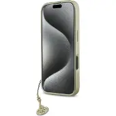 GUESS 4G Charms Collection-etui for iPhone 16 Pro - svart