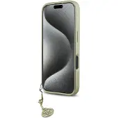GUESS 4G Charms Collection-etui for iPhone 16 - svart