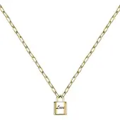 La Petite Story Padlock Yg Halskjede