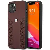 BMW Bmhcp13srsppr Iphone 13 Mini 5.4 Leather Curve Perforate Telefondeksel
