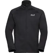 Jack Wolfskin Peak District, Fleecejakke, Herre, Black