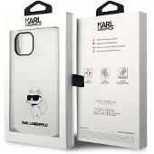 Karl Lagerfeld KLHMP14MSNCHBCH iPhone 14 Plus 6,7" hardcase hvit/hvit silikon Choupette MagSafe