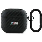 BMW BMA4CMPUCA AirPods 4-deksel svart/svart PU Carbon M Collection