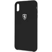 Ferrari Hardcase FEOSIHCI65BK iPhone Xs Max svart/svart Silikon Off track