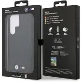 BMW BMHCS23L22PTDK S23 Ultra S918 svart/svart Skinnstempel Tricolor
