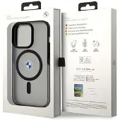 BMW IML Signature MagSafe-etui for iPhone 15 Pro - svart
