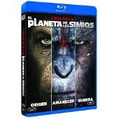 Disney Planet Of The Apes Trilogien Blu-ray Spansk