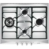 Smeg Selezione Sr264xgh2 Gasskomfyr 60 Cm