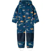 Name it Softshell Dress m. Fleece - Noos - NmmAlfa08 - Dark Demi - - 1 år (80) - Softshell