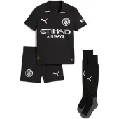 Puma Manchester City 25/26 Away Minikit Kids, Clothing, Black, 5-6Y
