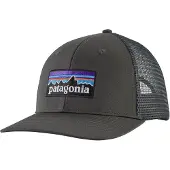 Patagonia P-6 Logo Trucker Caps grå