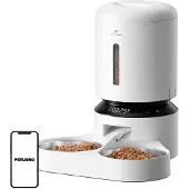 Petlibro Granary Food Dispenser with Double Bowl 5L - White