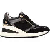 Xti for woman. 14437902-NEGRO Trainers 144379 black (40), 3 to 5 cm, Zip, Casual