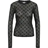 Noisy May Judith Lace Langarmet T-skjorte