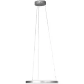 FISCHER&HONSEL GMBH LED-hengelampe Sirko, Ø 50 cm, nikkelfarget, metall, CCT